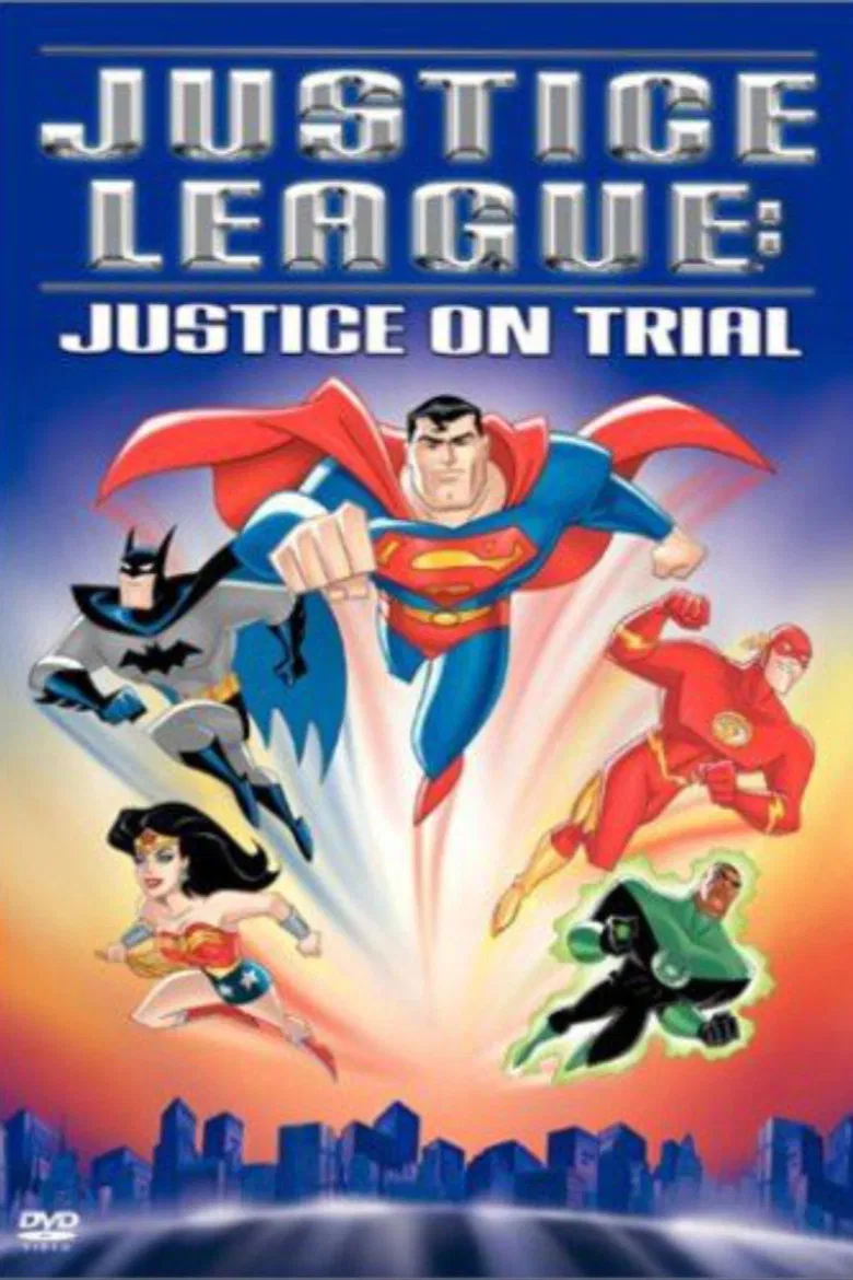 Justice League: Justice on Trial poster background