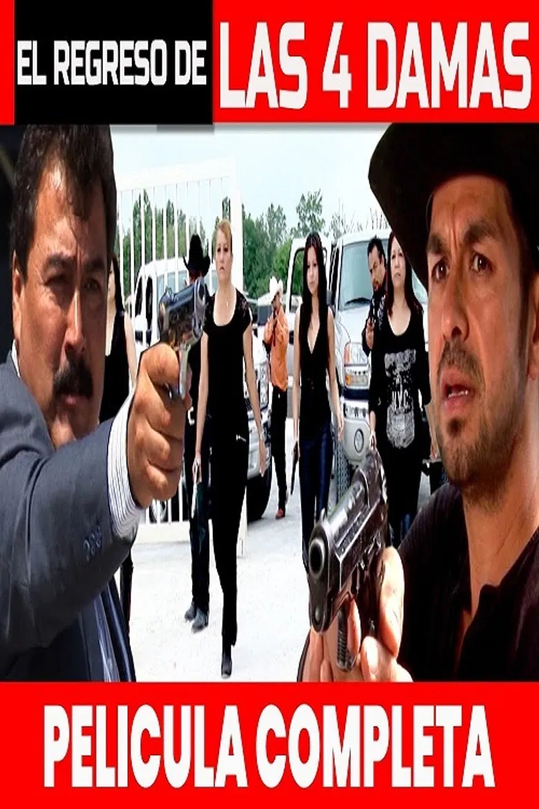 EL REGRESO DE LAS 4 DAMAS poster background