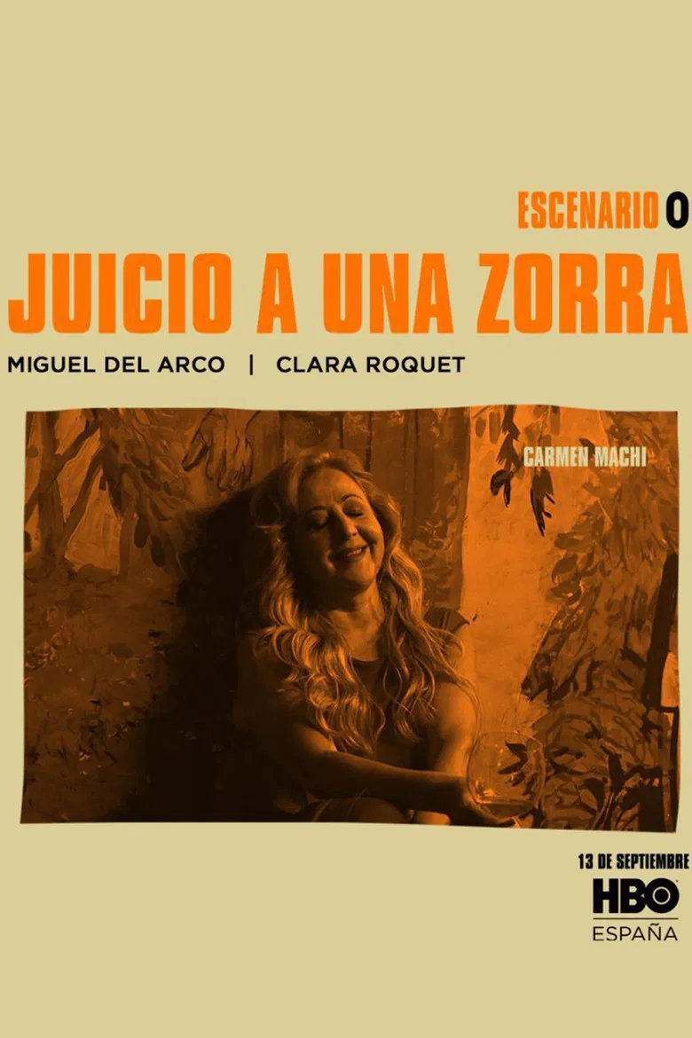 Juicio a una zorra poster background