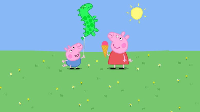 Peppa and friends in the classroom