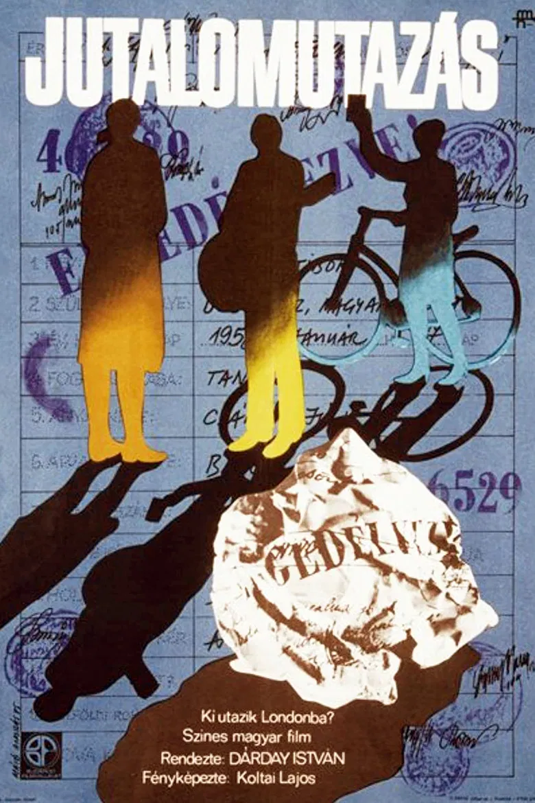 Holiday in Britain poster background