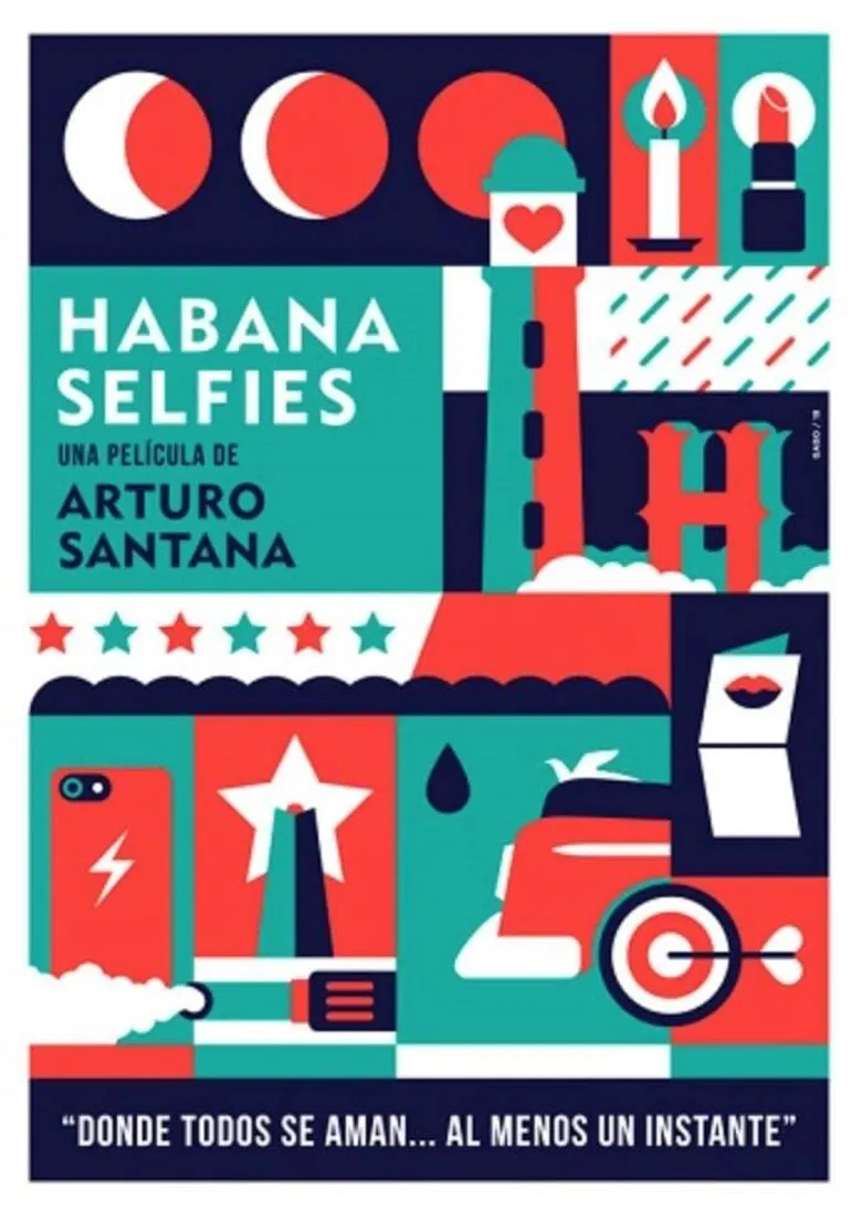 Habana Selfies poster background
