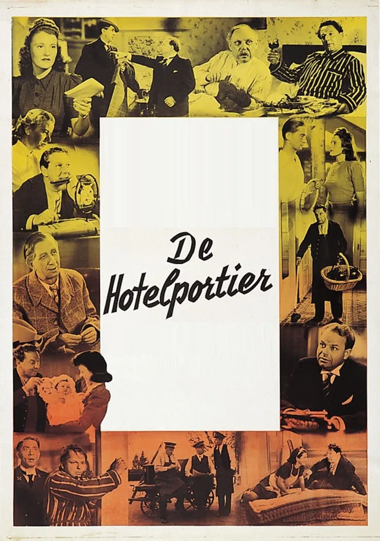 De Hotelportier poster background