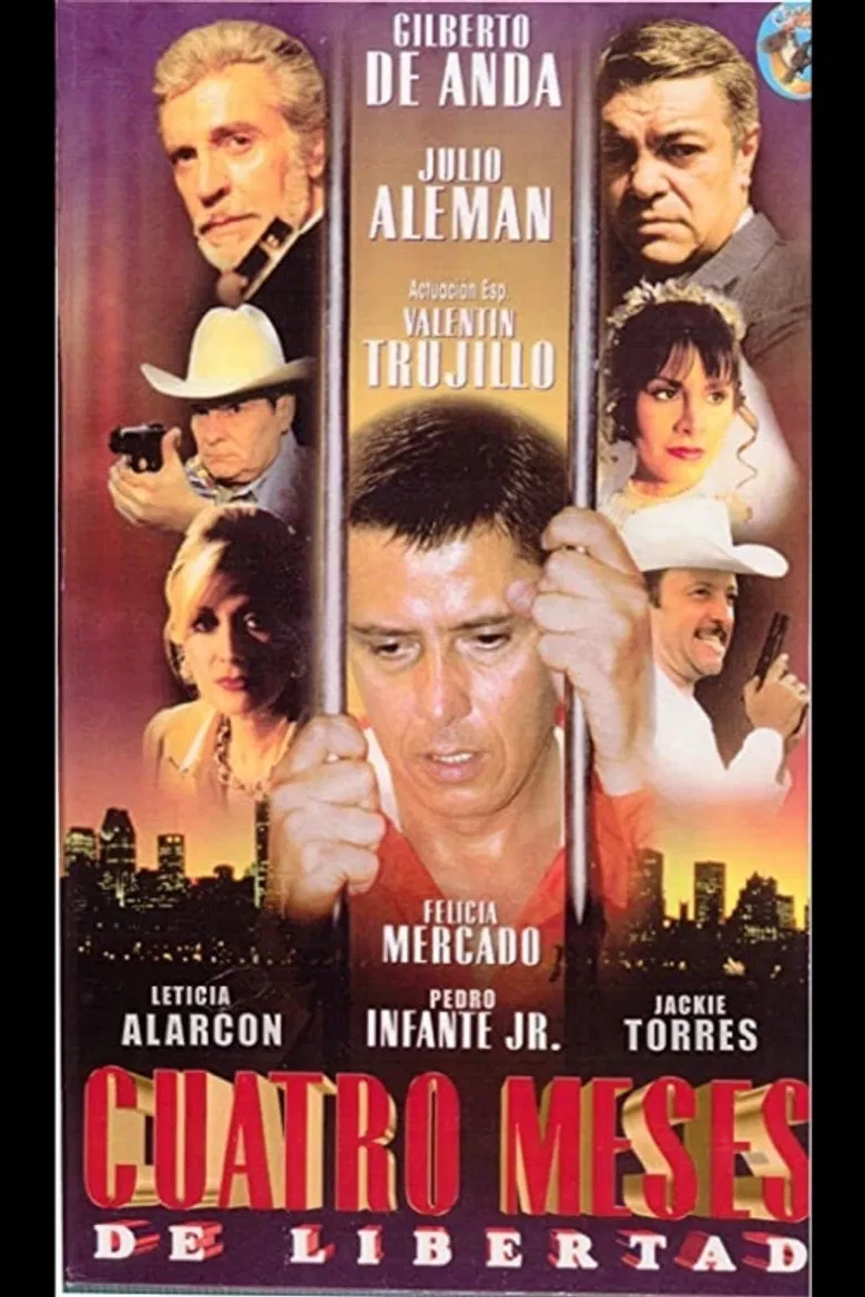 Cuatro meses de libertad poster background