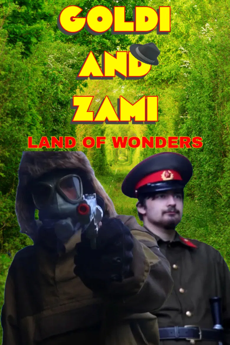Goldi and Zami - Land of Wonders poster background