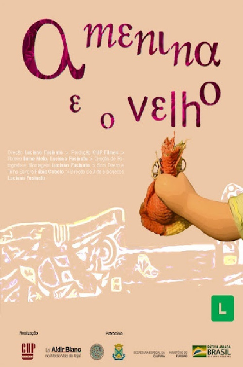 The Girl and the Old Man poster background