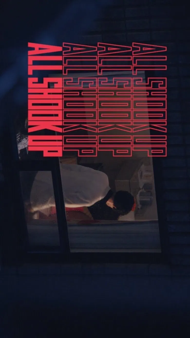 All Shook Up poster background