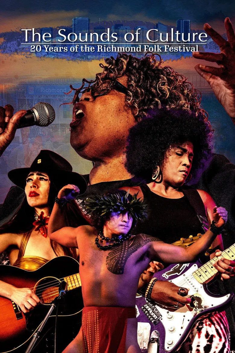 The Sounds of Culture: 20 Years of the Richmond Folk Festival poster background