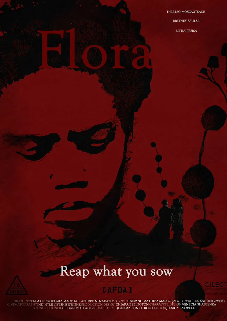 Flora poster background