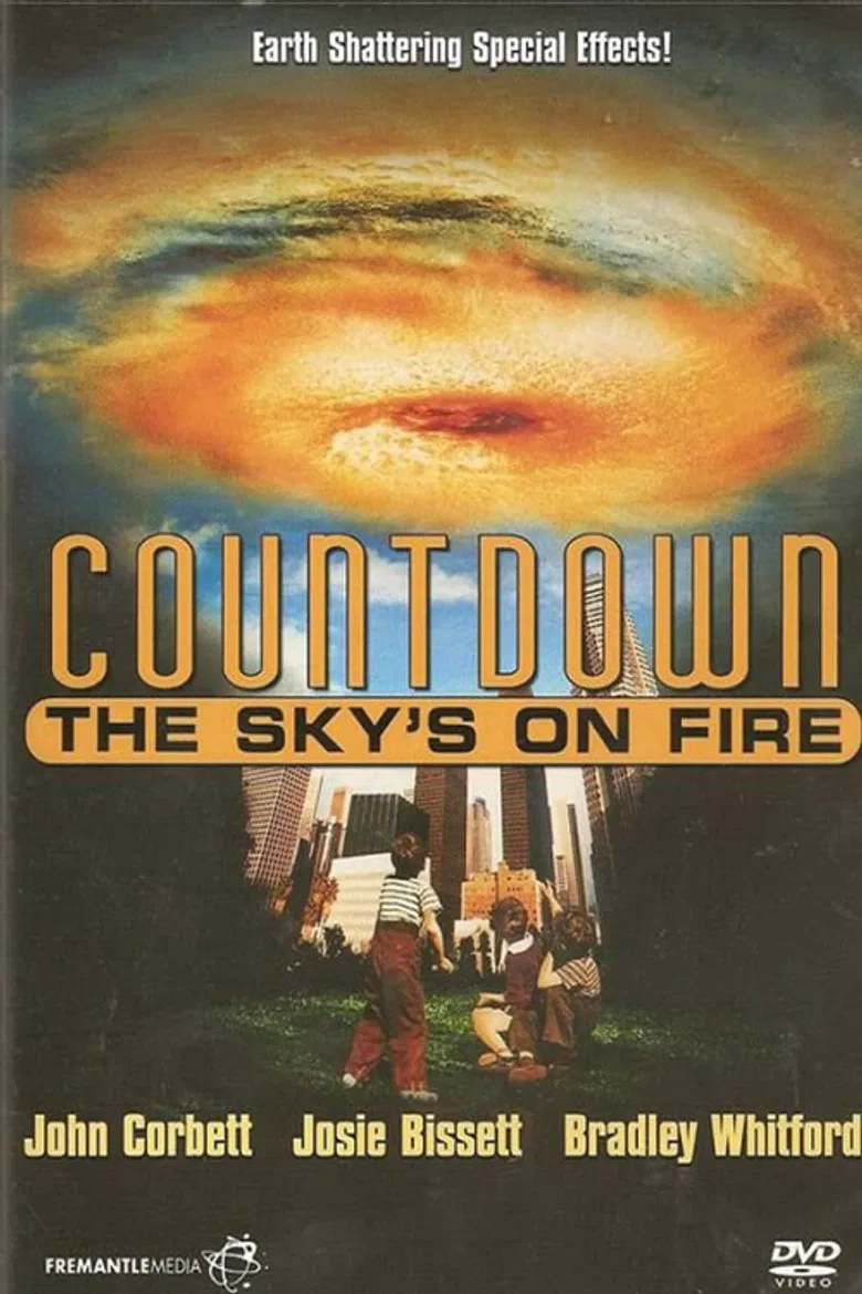 Countdown: The Sky's on Fire poster background