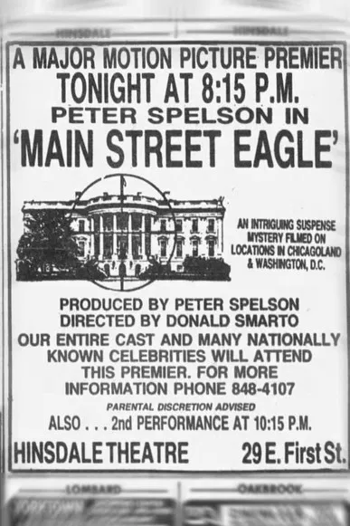 Main Street Eagle poster background