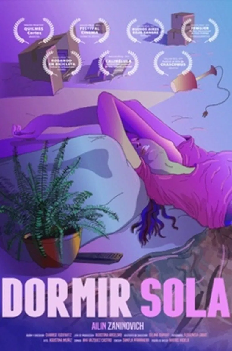 Dormir sola poster background