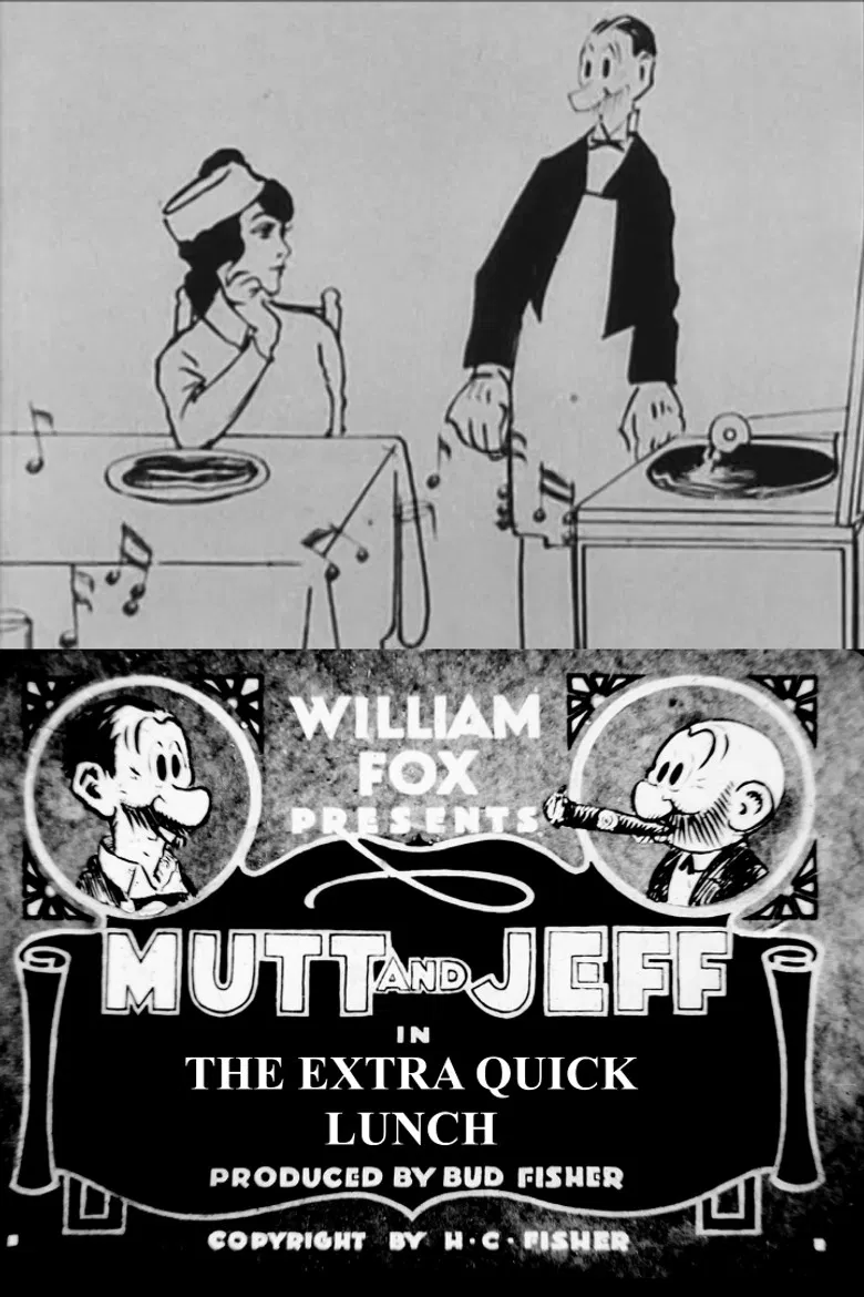 The Extra-Quick Lunch poster background