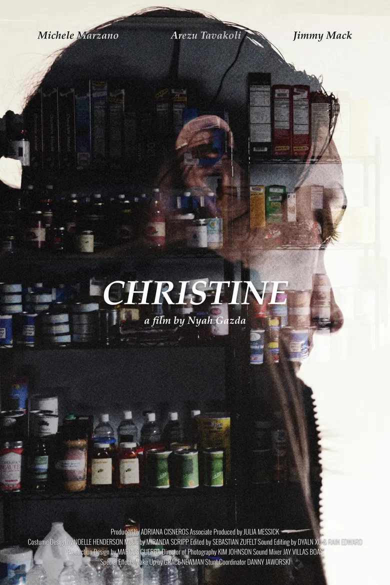 Christine poster background