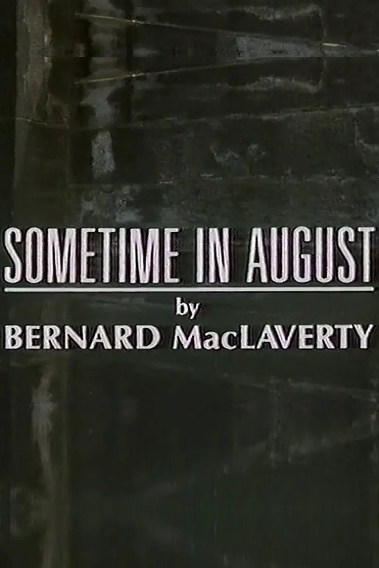 Sometime in August poster background