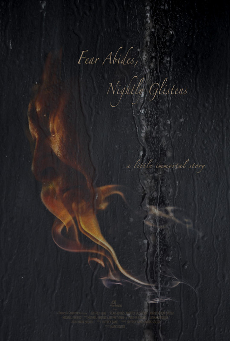 Fear Abides, Nightly Glistens poster background