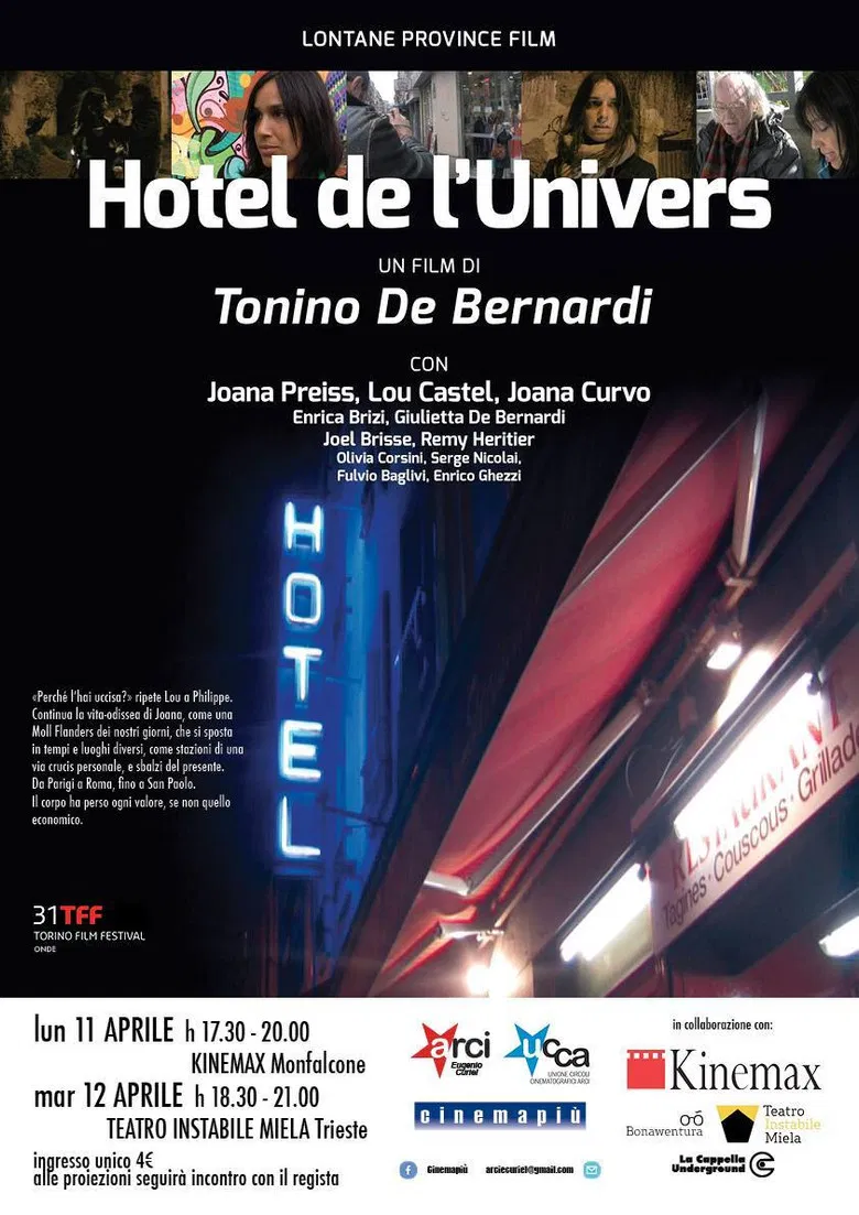 Hotel de l'Univers poster background
