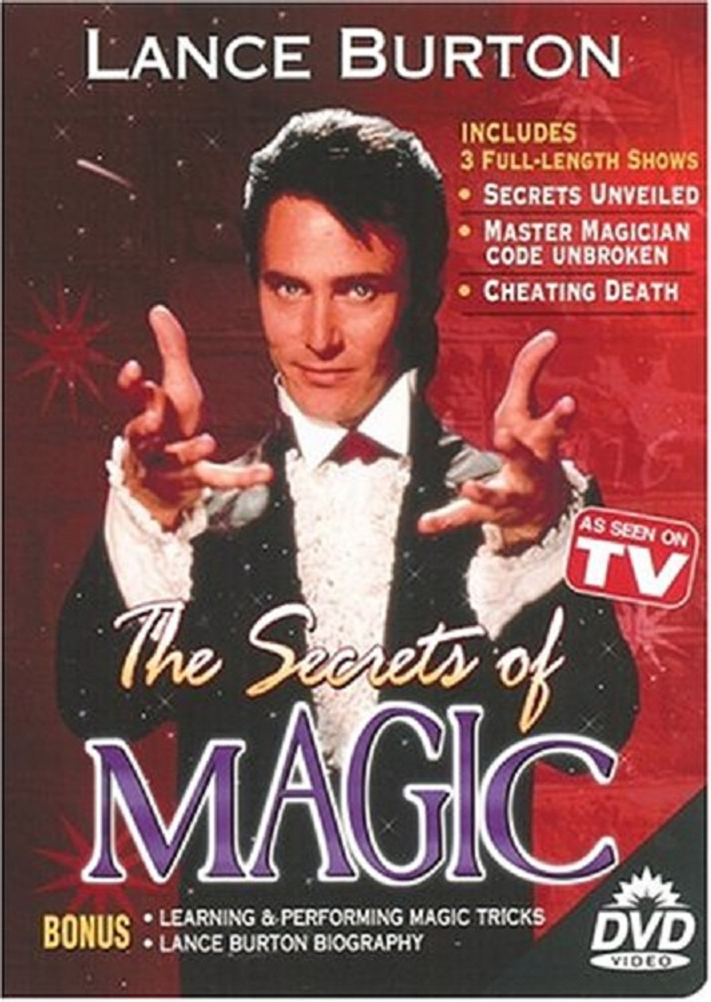 Lance Burton - The Secrets of Magic poster background