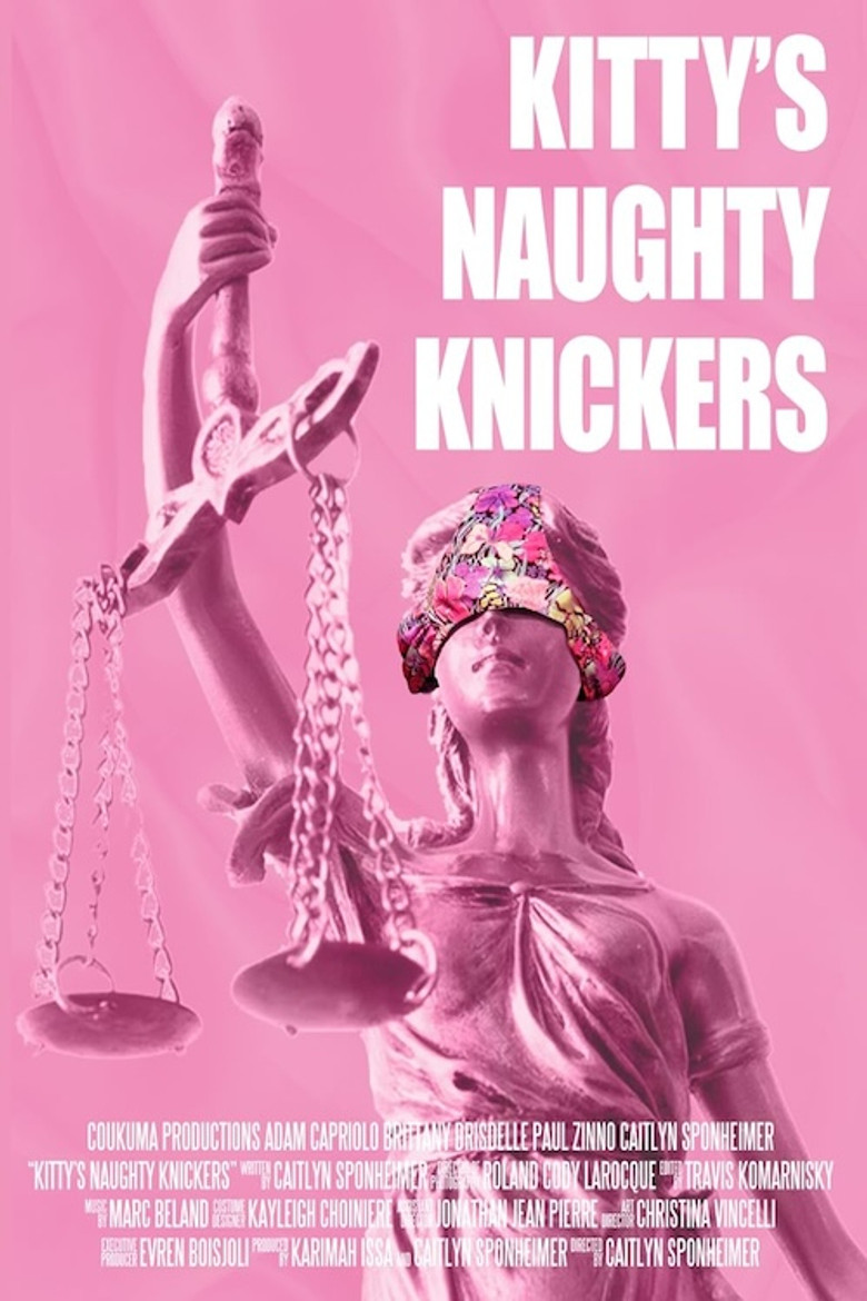 Kitty's Naughty Knickers poster background