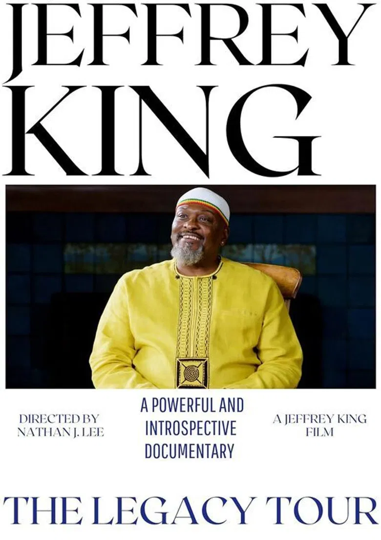 Jeffrey King: The Legacy Tour poster background