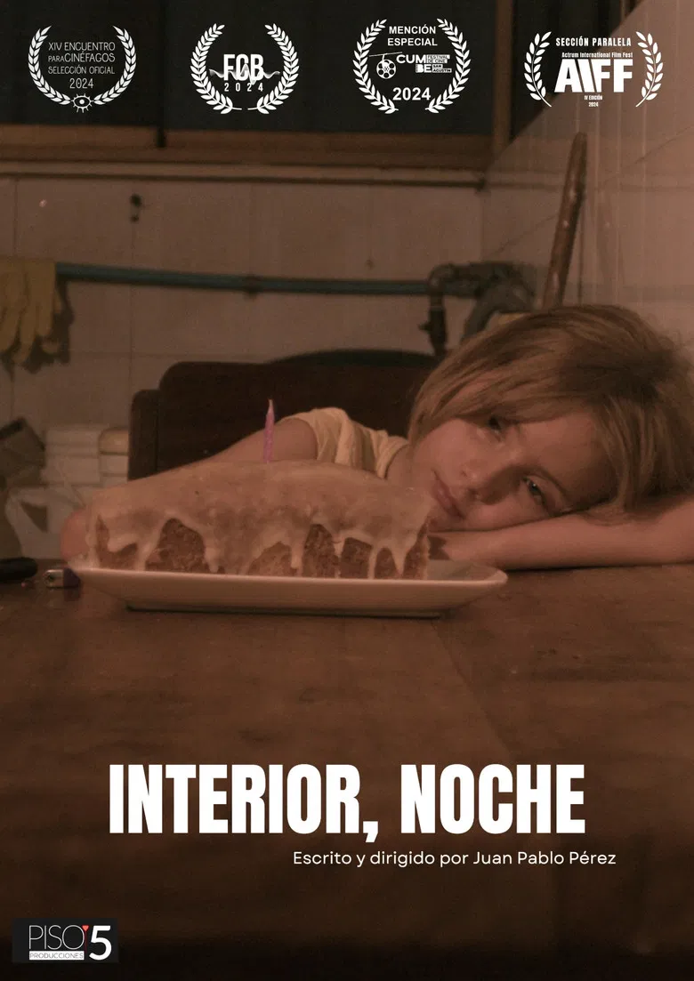 Interior, Noche poster background