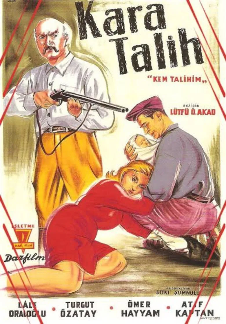 Kara Talih poster background