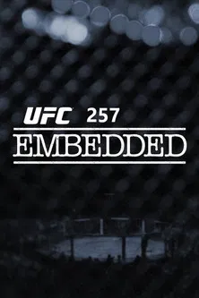 UFC 257 Embedded poster background