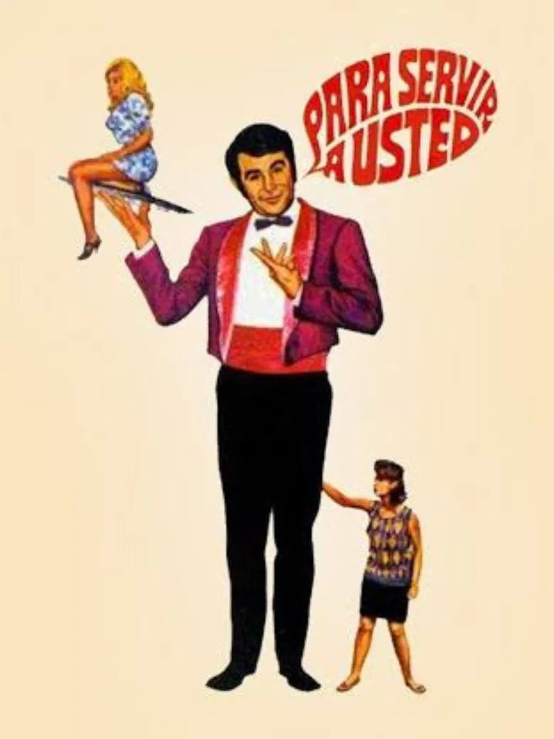 Para servir a usted poster background