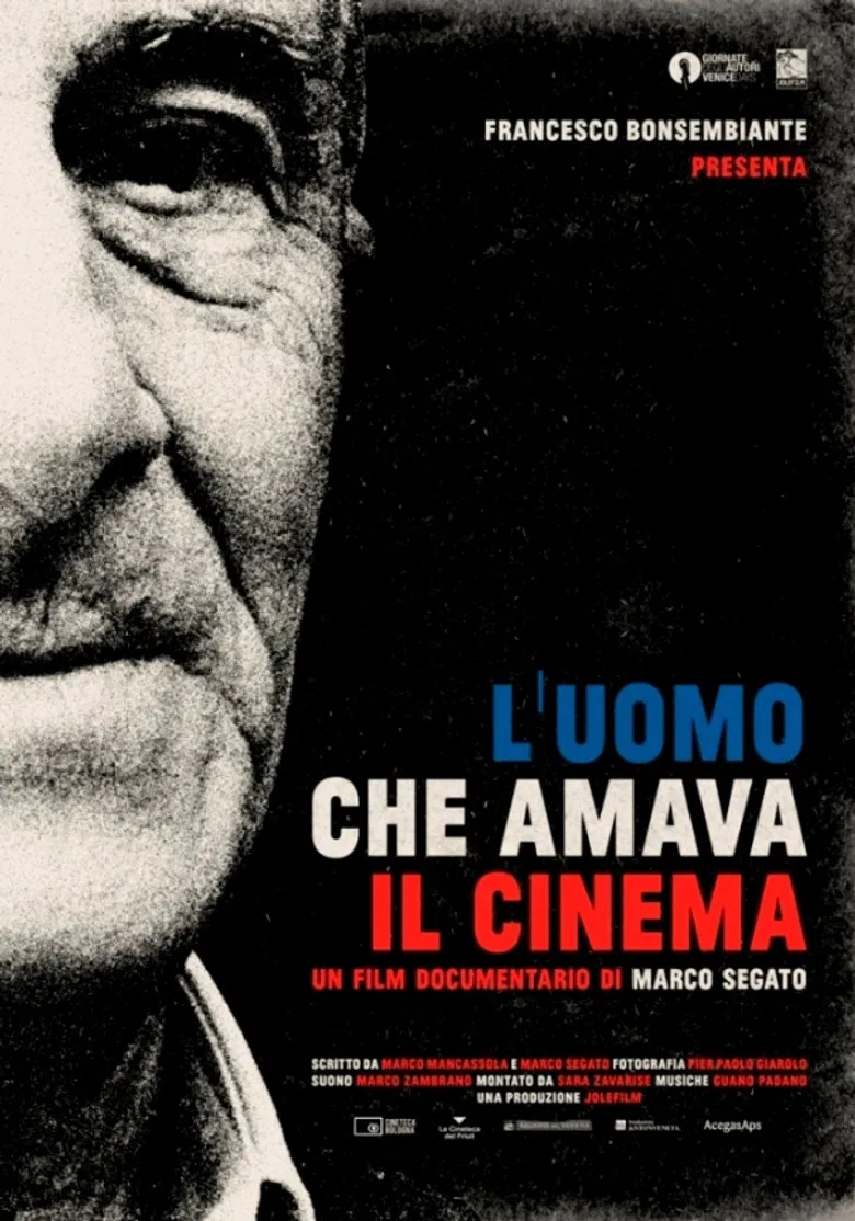L'uomo che amava il cinema poster background