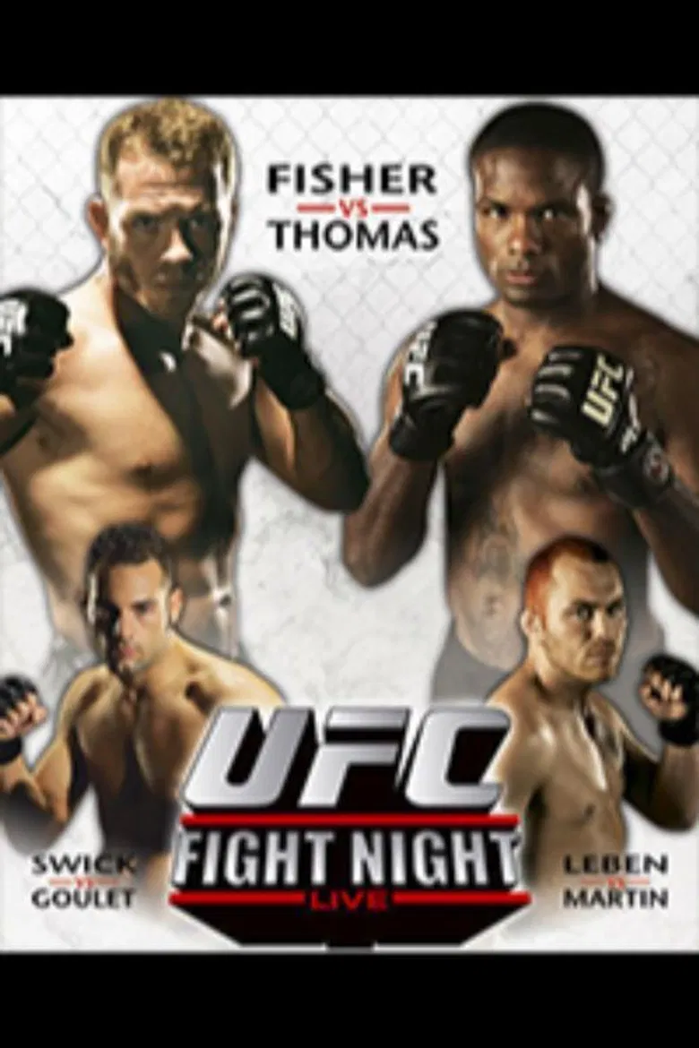 UFC Fight Night 11: Thomas vs. Florian poster background