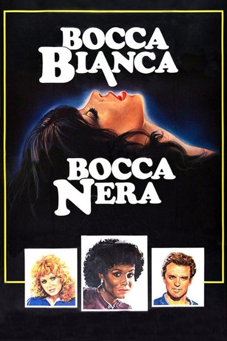 Bocca bianca, bocca nera poster background