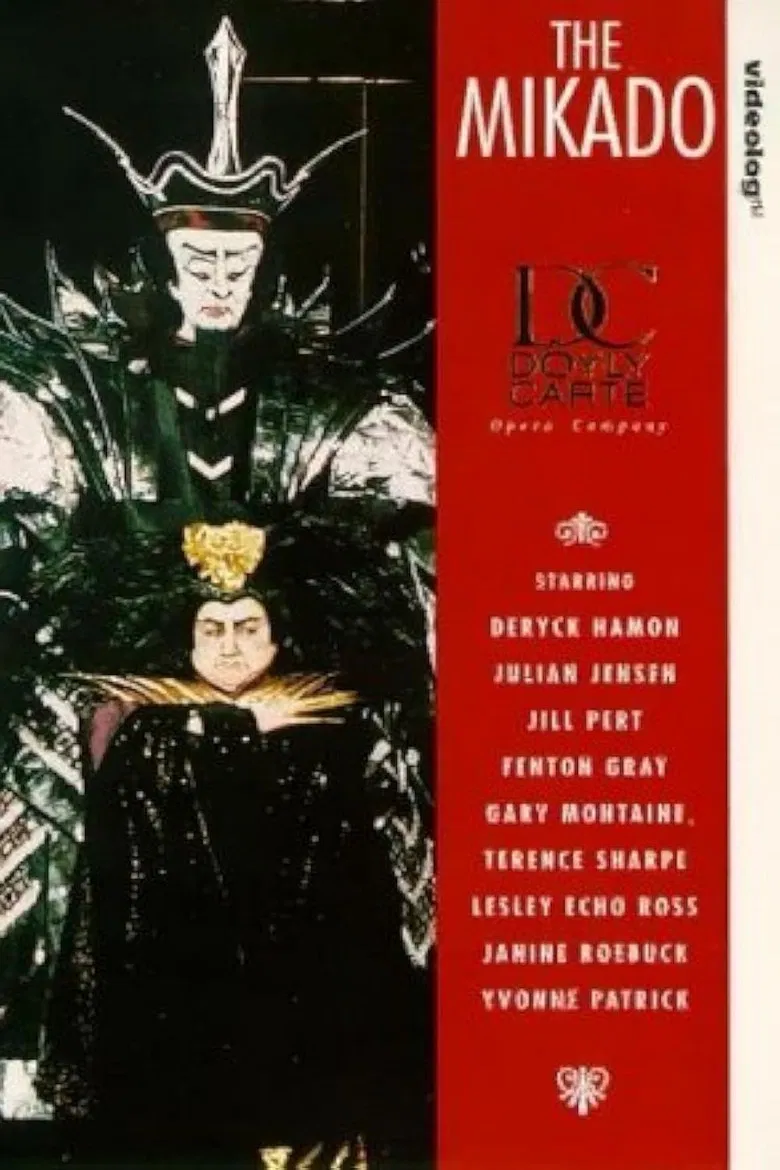 The Mikado poster background