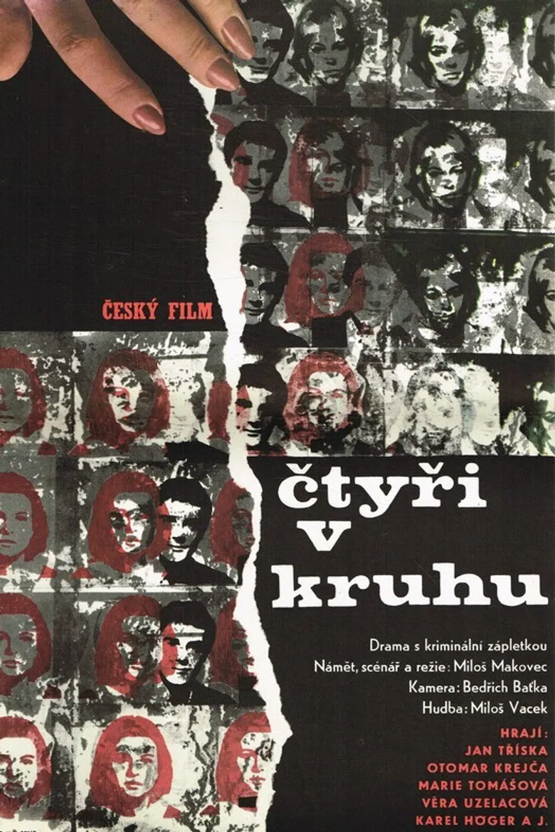 Čtyři v kruhu poster background