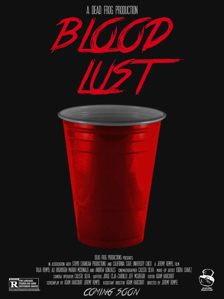 Blood Lust poster background
