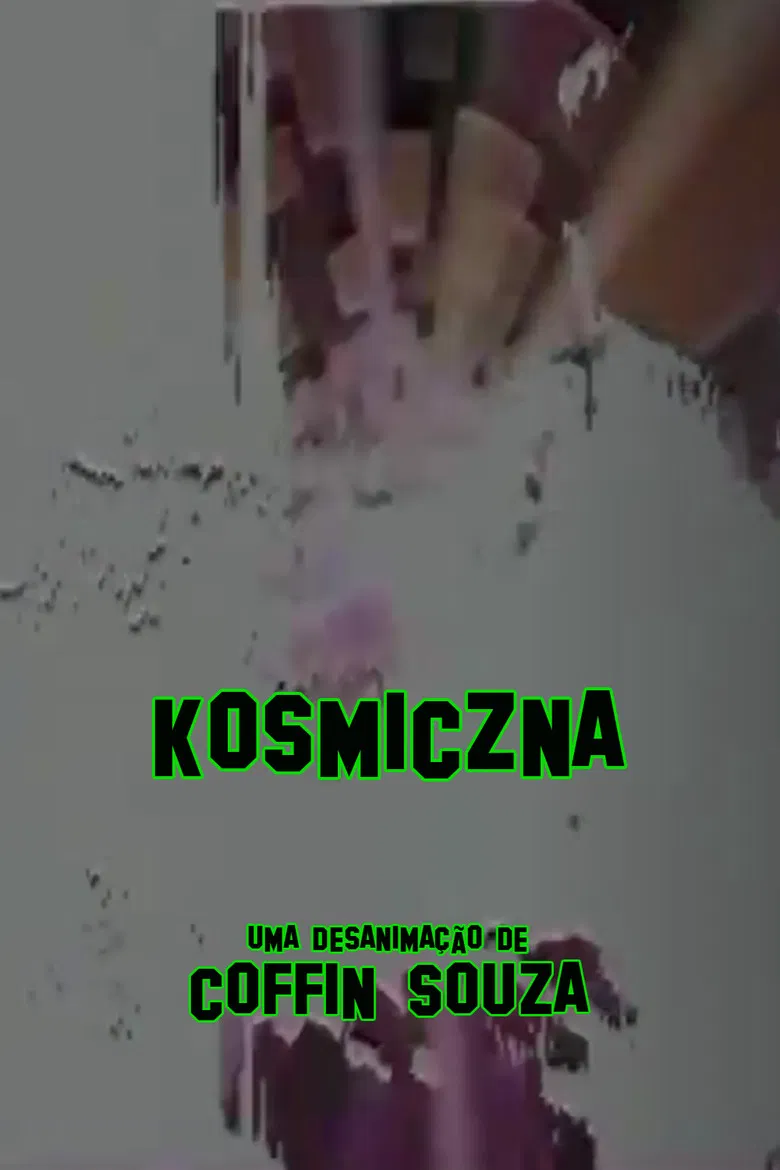 Kosmiczna poster background