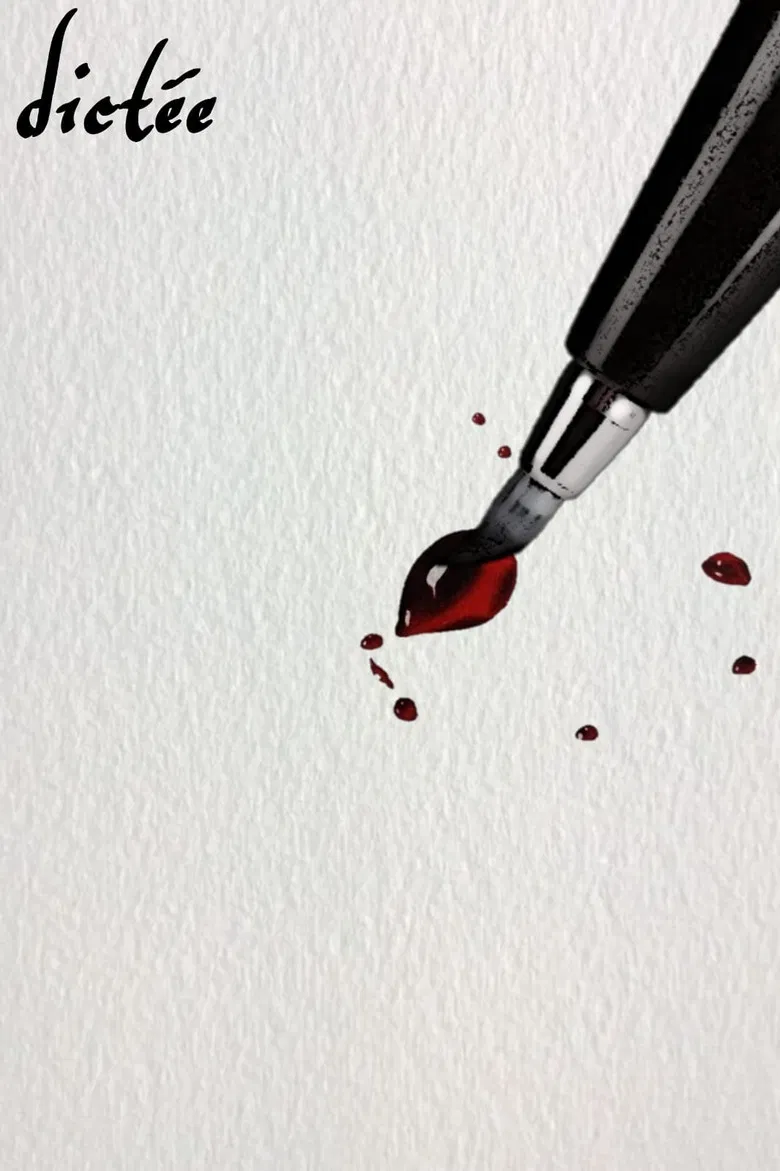 Dictée poster background