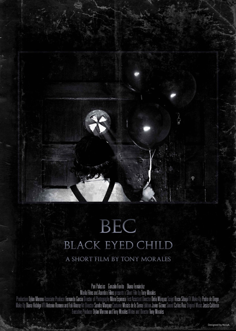 Black Eyed Child (BEC) poster background