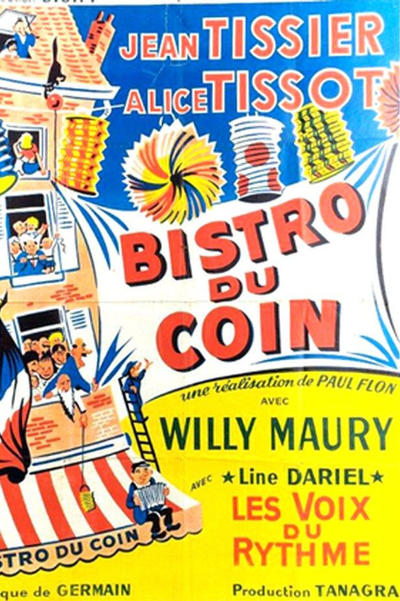 Fête de quartier poster background