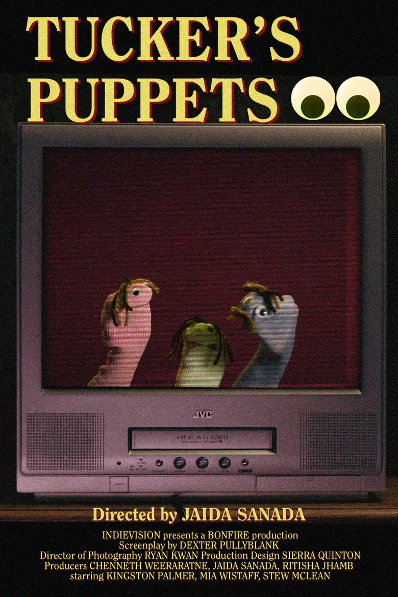 Tucker's Puppets poster background