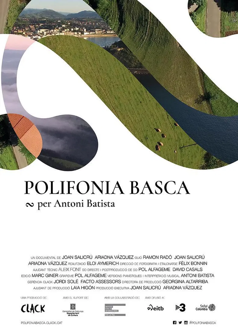Polifonia basca poster background