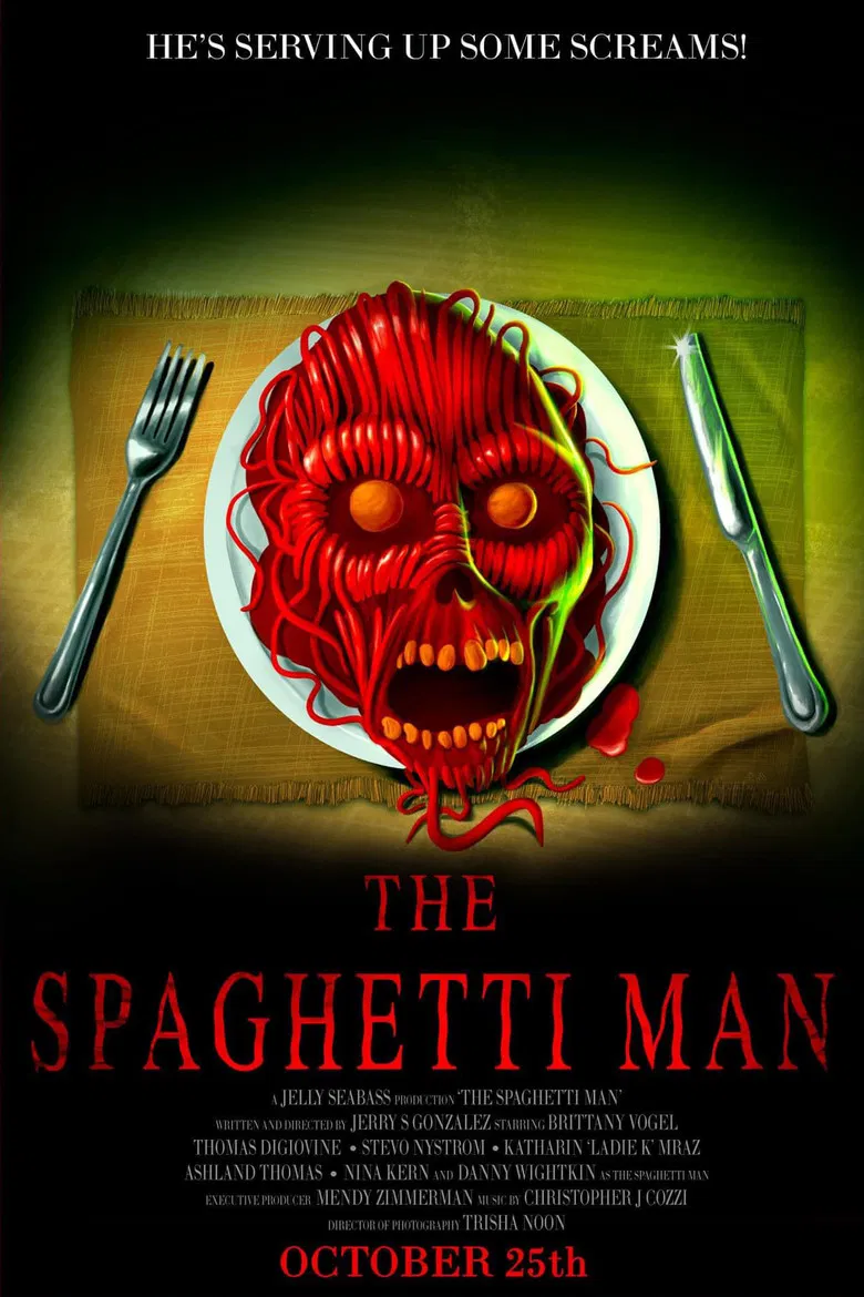 The Spaghetti Man poster background