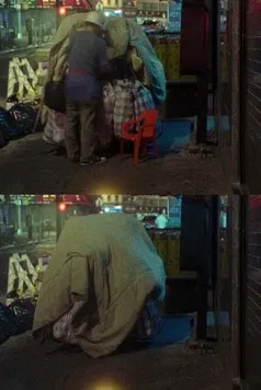 Night Scene New York poster background