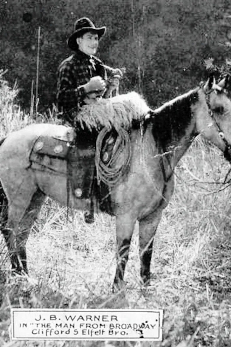 The Man from Broadway poster background