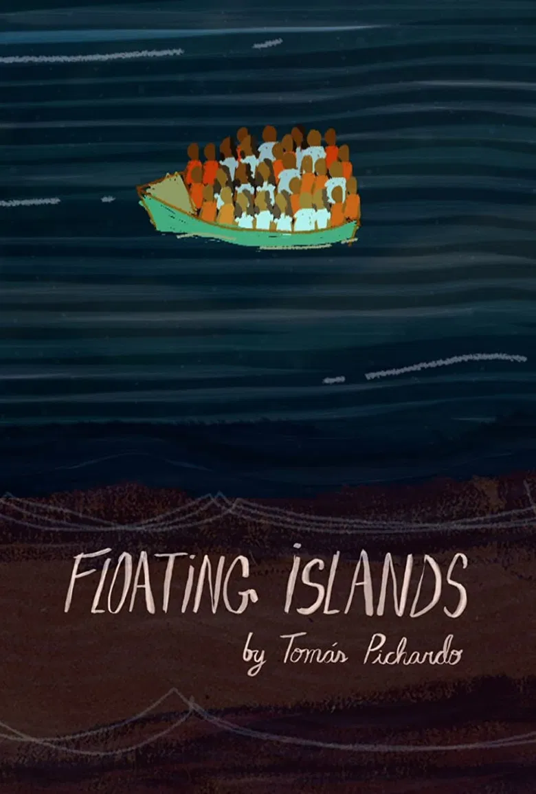 Floating Islands poster background