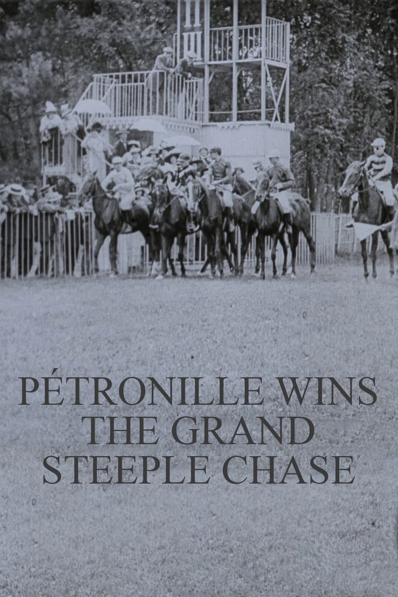 Pétronille Wins the Grand Steeple Chase poster background