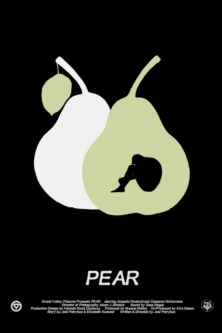 Pear poster background
