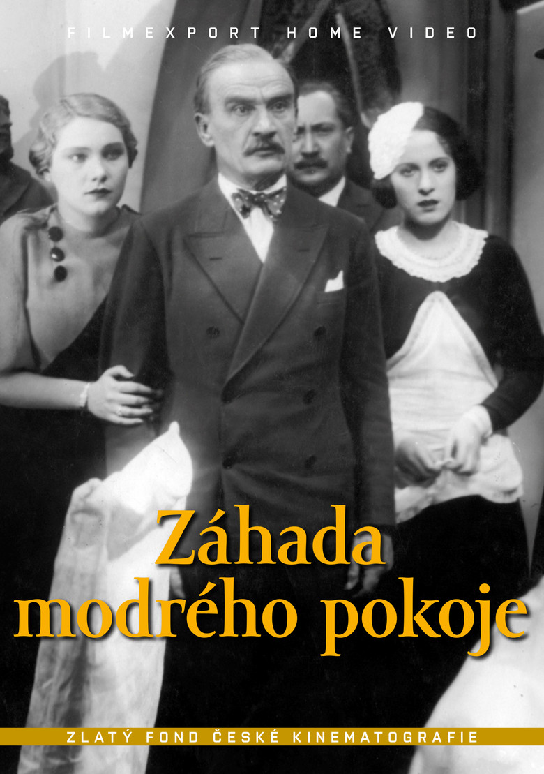 Záhada modrého pokoje poster background