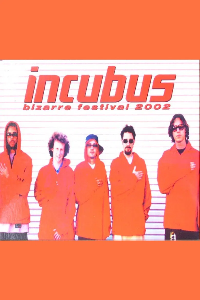 Incubus - Bizarre Festival poster background