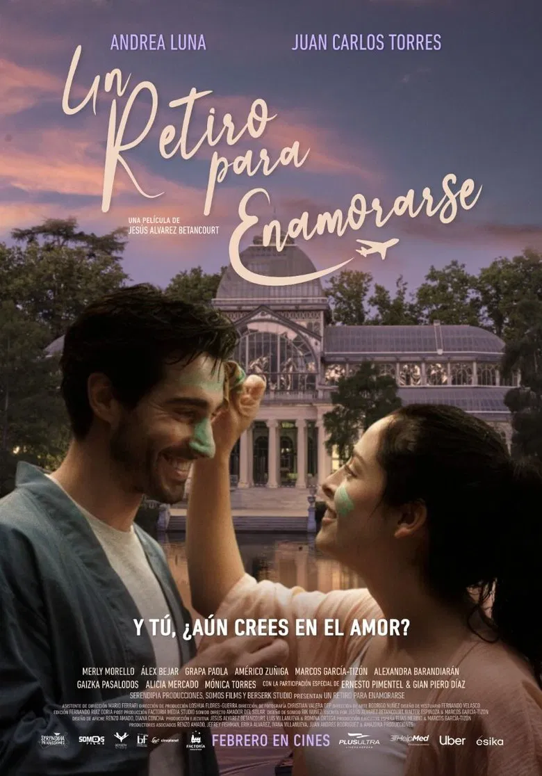 Un retiro para enamorarse poster background