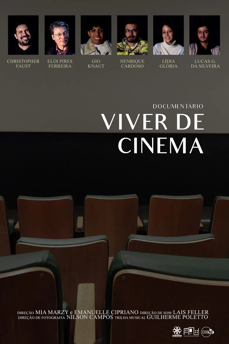 Viver de Cinema poster background